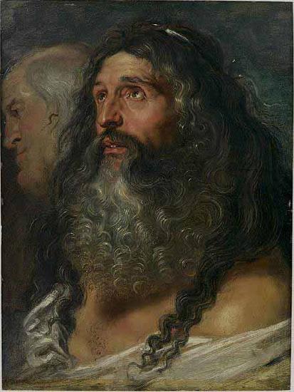 Peter Paul Rubens Study of Two Heads Germany oil painting art